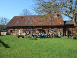 Lomizil Haupthaus vom der Hofseite